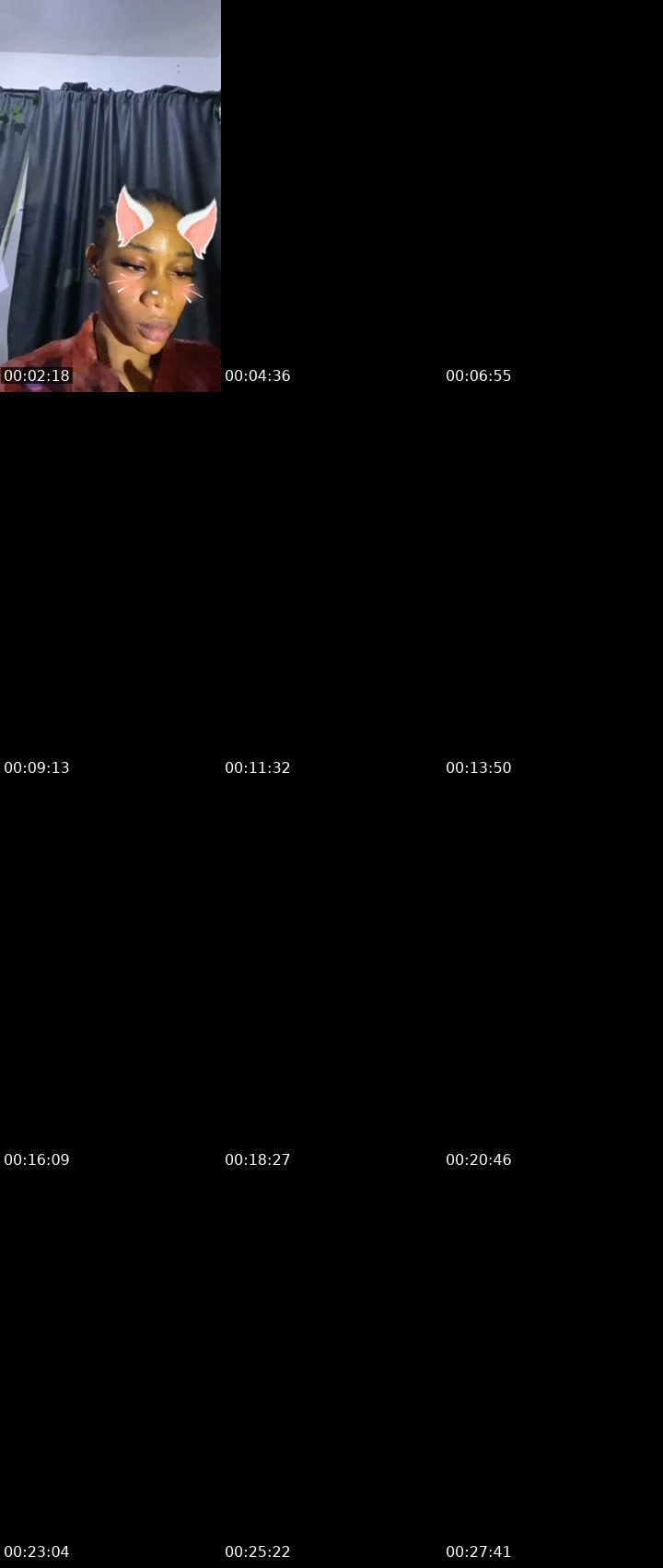 Contact-sheet preview of 6k Eliana 01🦍's Liveme recording