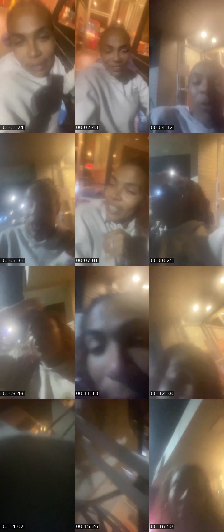 Contact-sheet preview of UniqueMrs's Liveme recording