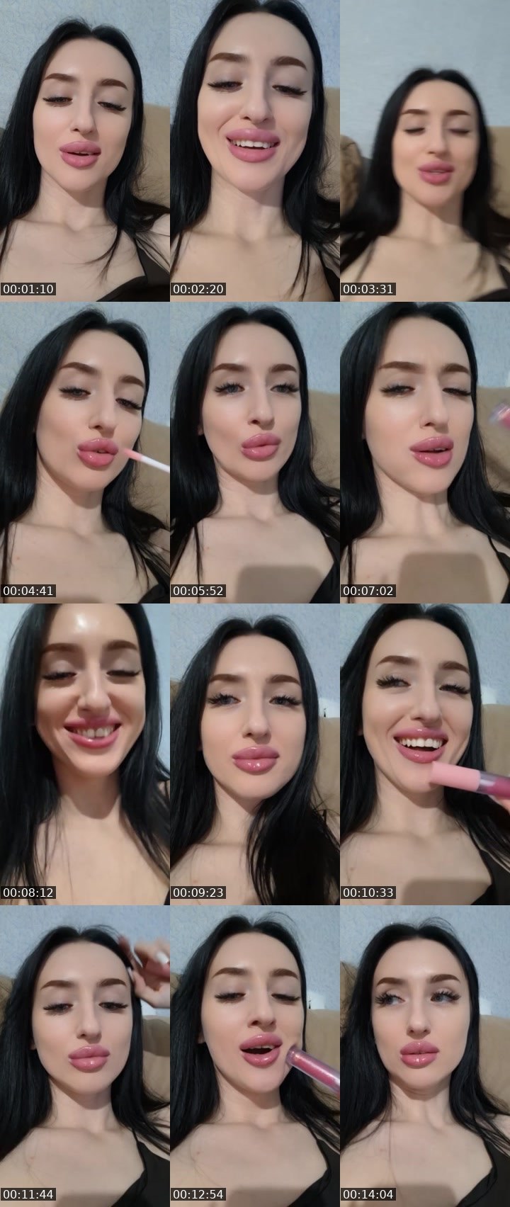 Contact-sheet preview of 🌸MARUsIA's Liveme recording
