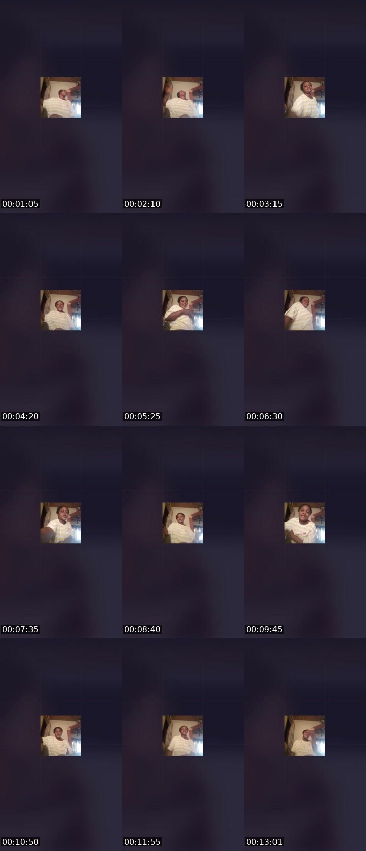 Contact-sheet preview of hipstar's Liveme recording