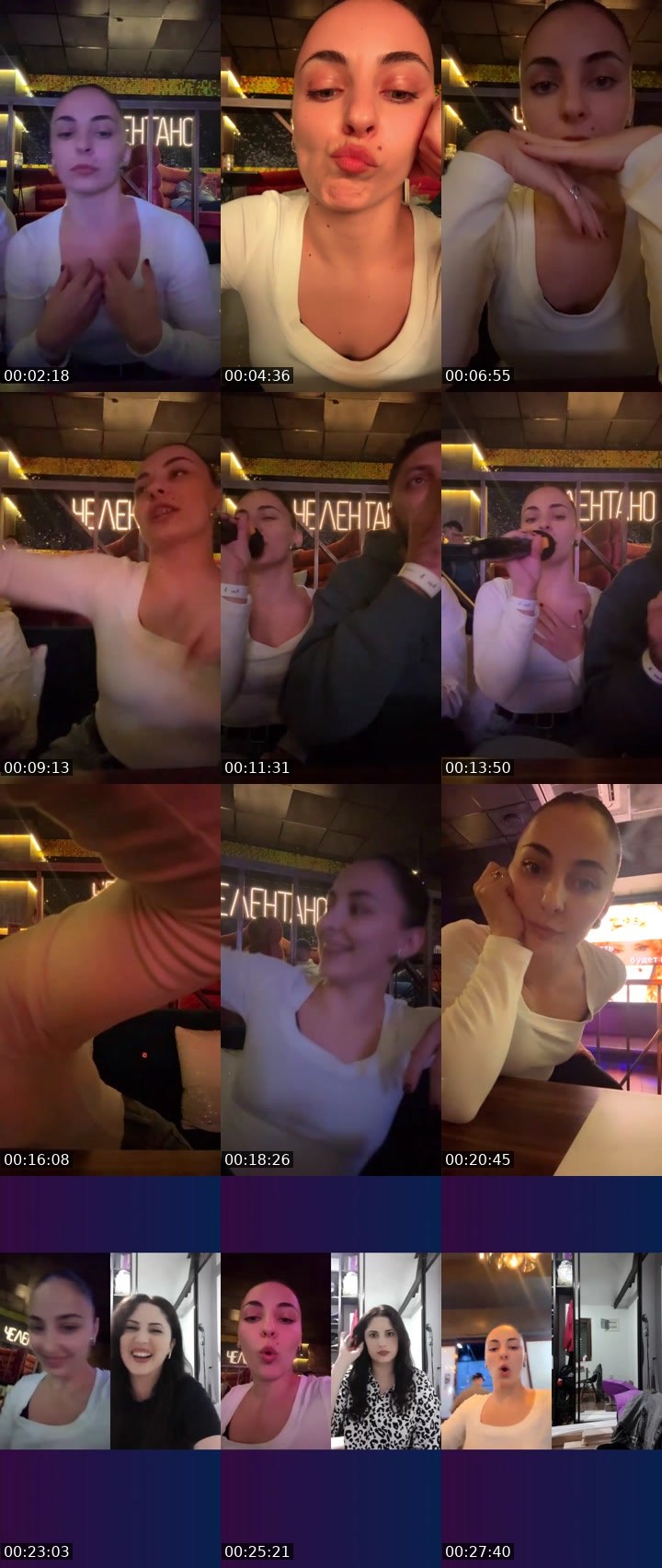 Contact-sheet preview of Zaika🌺 13k 🙈's Liveme recording