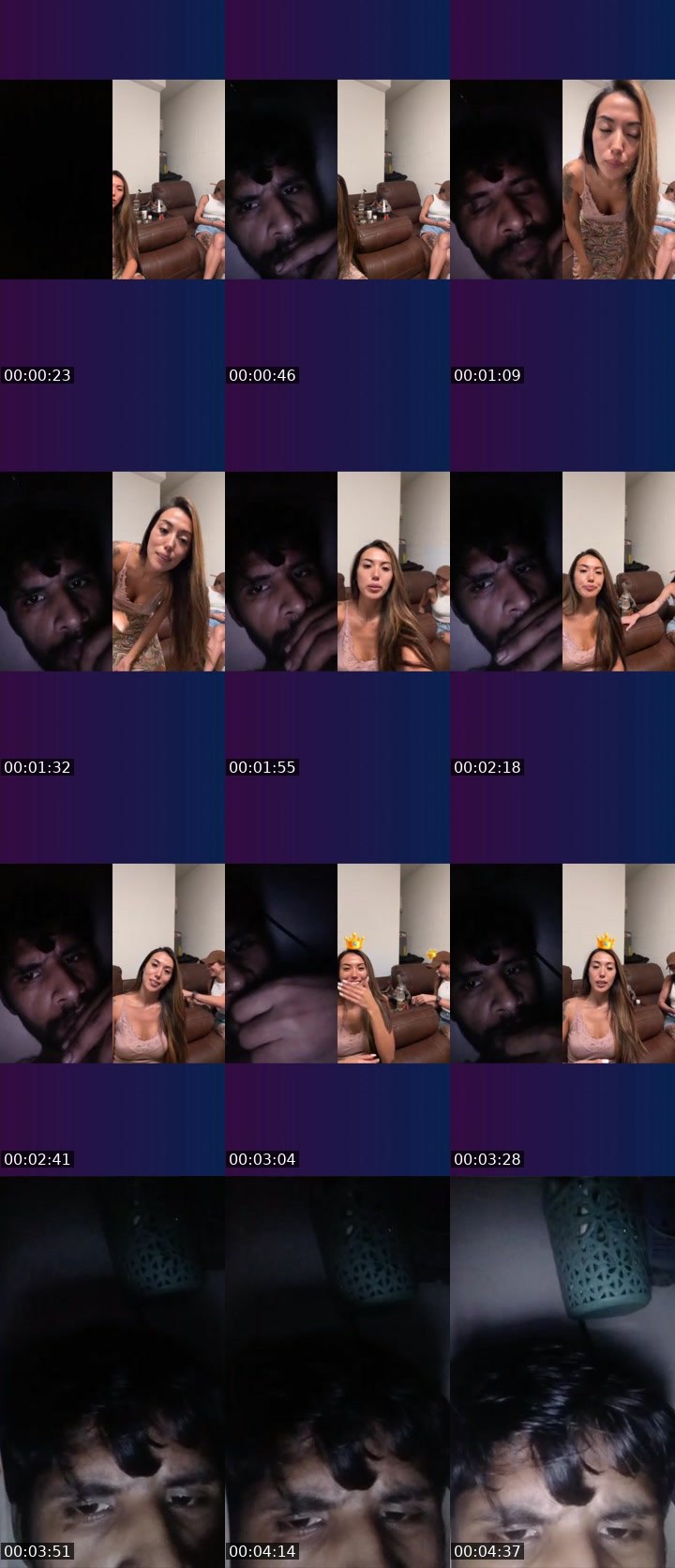 Contact-sheet preview of King Raja. 86's Liveme recording