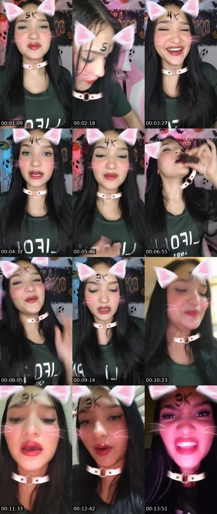 Contact-sheet preview of 🌸 ⃟Ambår ᥫ᭡'s Liveme recording