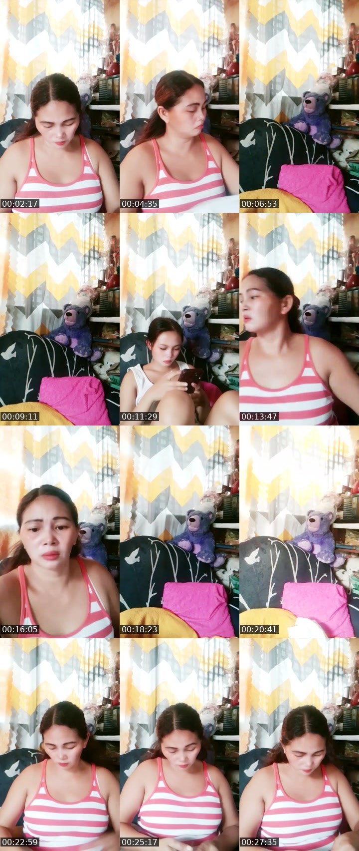 Contact-sheet preview of ᵀᴿˢ&P⭕️Ella🔥's Liveme recording