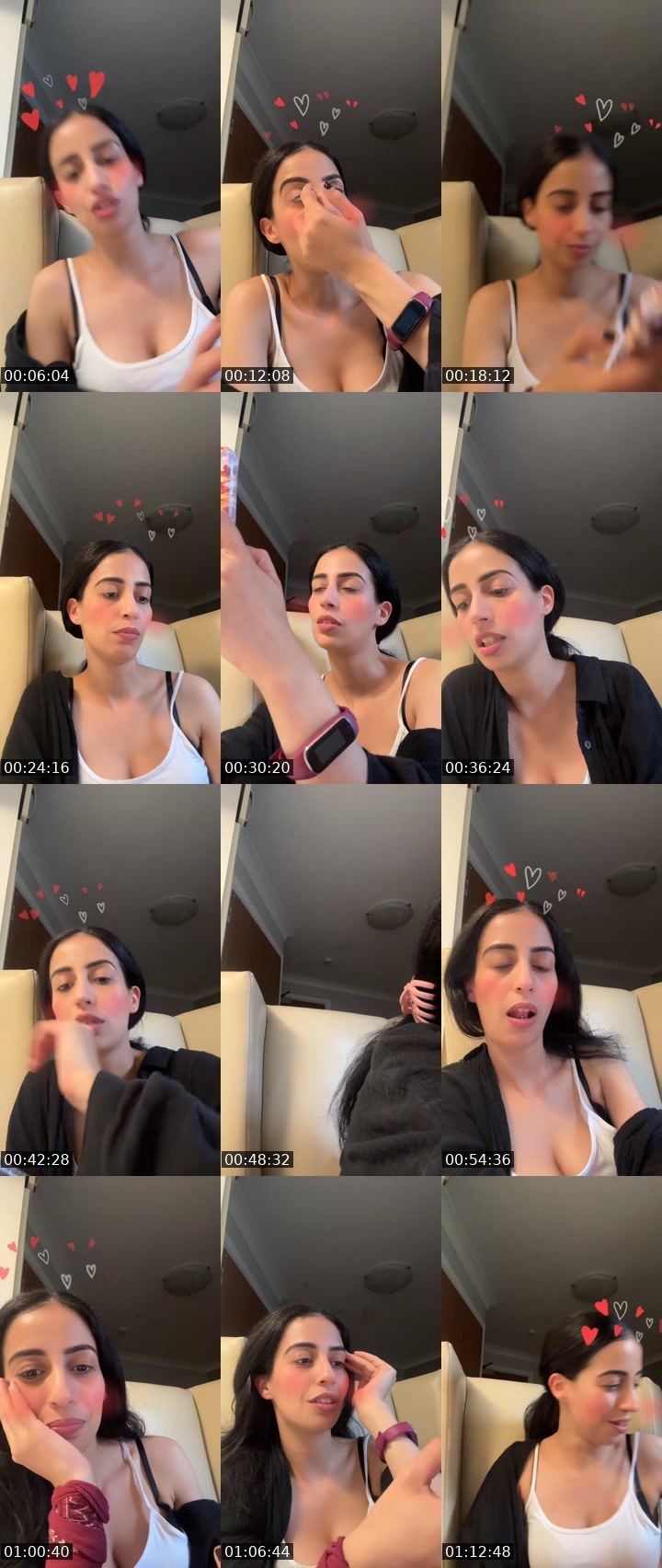 Contact-sheet preview of 𝐌𝐘𝐒𝐓𝐄𝐑𝐘 🐝's Liveme recording