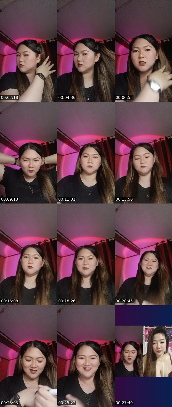 Contact-sheet preview of ☝️💙𝓖𝓵𝔂's Liveme recording