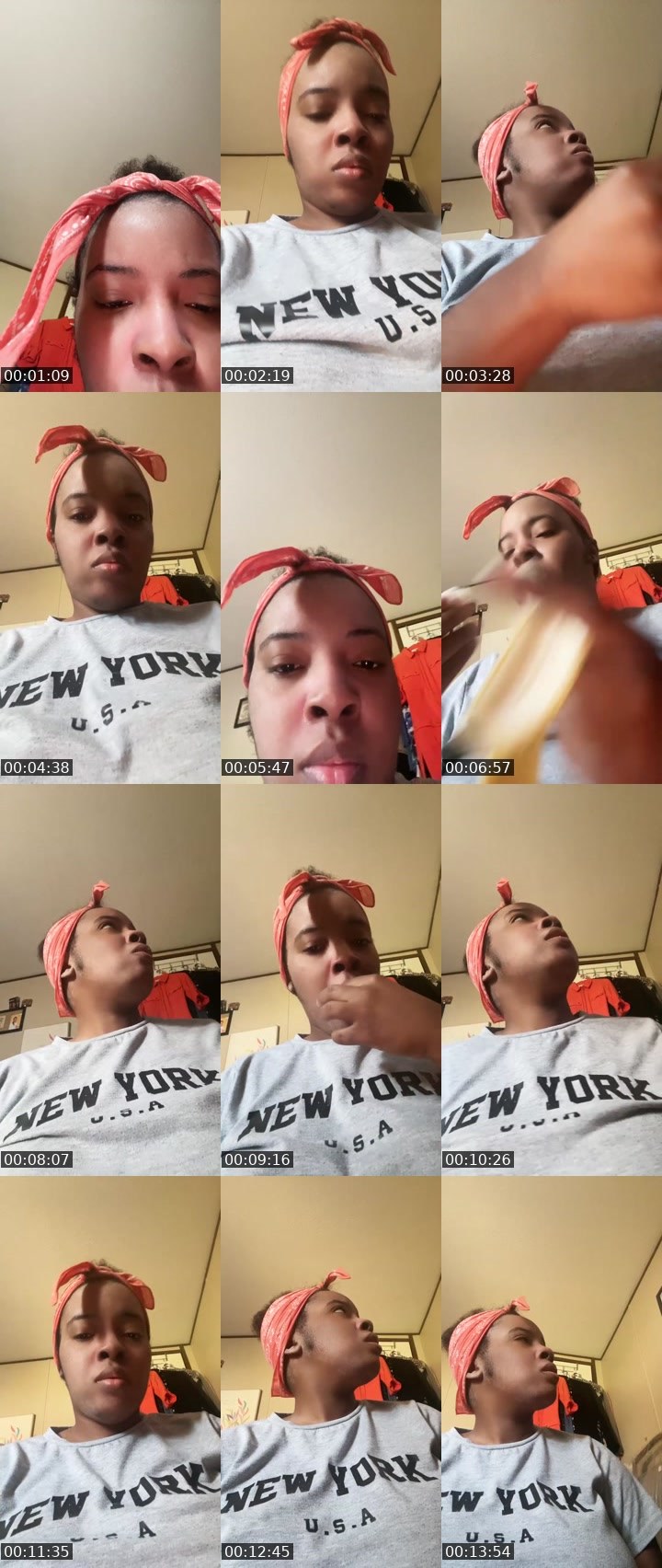 Contact-sheet preview of ✈️Heavėnľy✈️🦍's Liveme recording