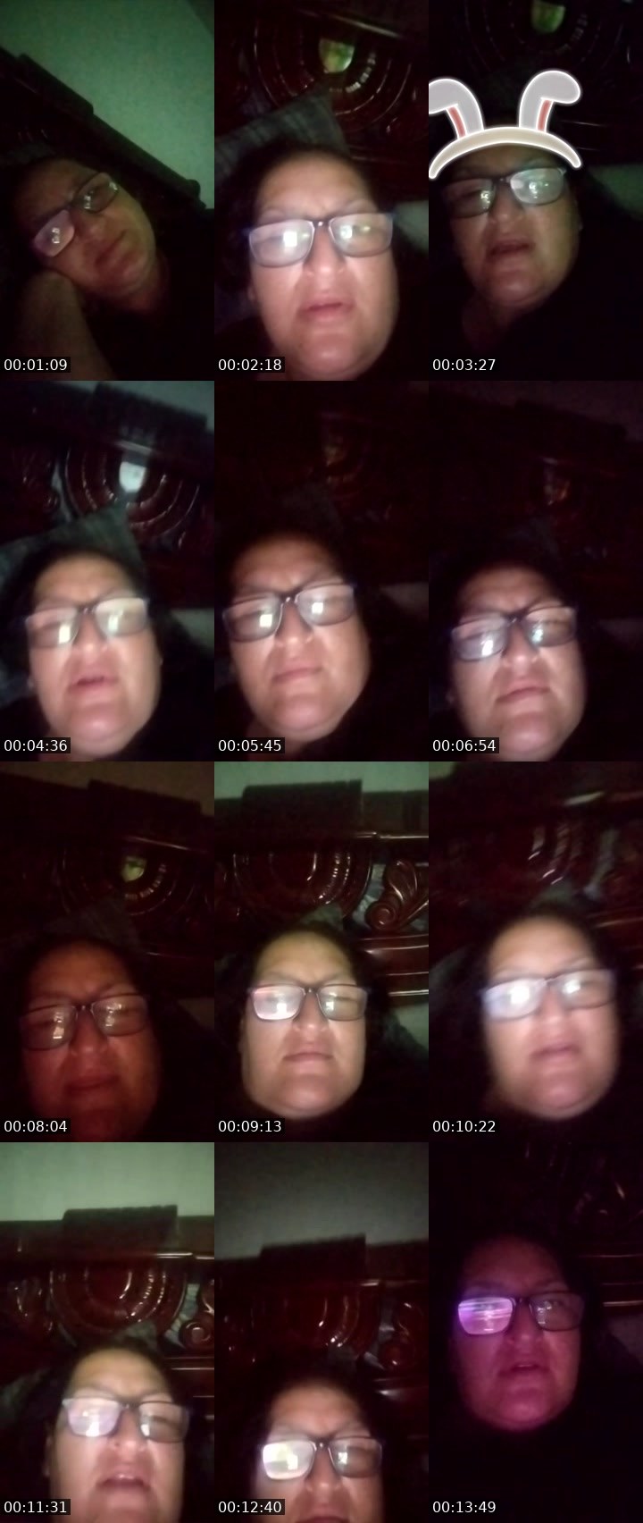 Contact-sheet preview of Micaela25☁️'s Liveme recording