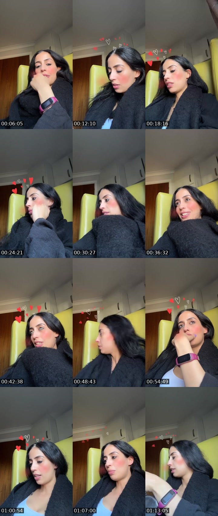 Contact-sheet preview of 𝐌𝐘𝐒𝐓𝐄𝐑𝐘 🐝's Liveme recording