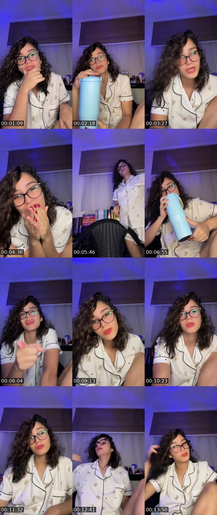 Contact-sheet preview of Haydy💠's Liveme recording