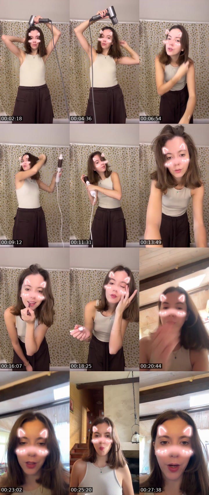 Contact-sheet preview of Eva Loves 💋's Liveme recording