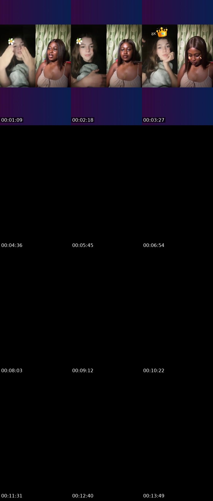 Contact-sheet preview of Nastiks💘's Liveme recording