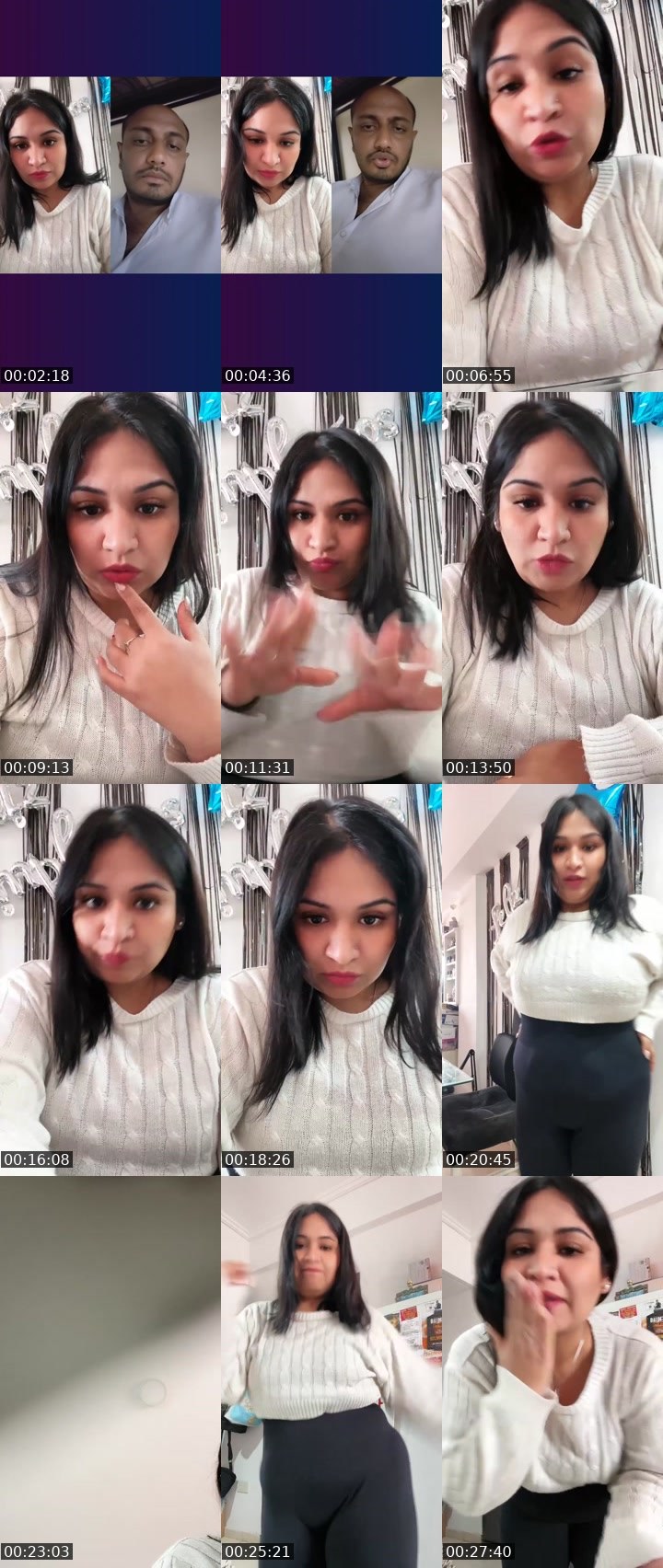 Contact-sheet preview of Solangecharlot💋's Liveme recording