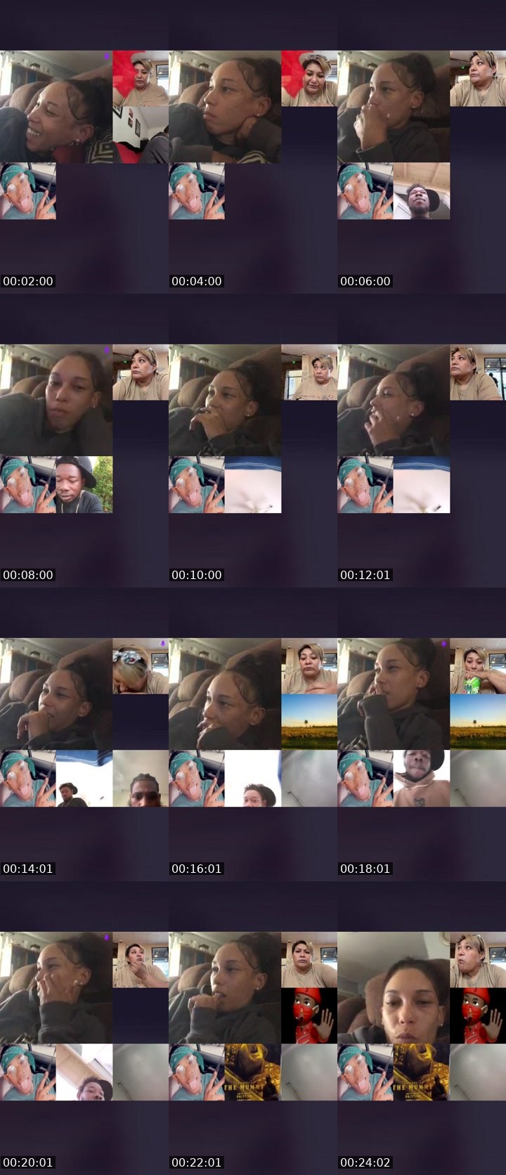Contact-sheet preview of Light_Bright87's Liveme recording