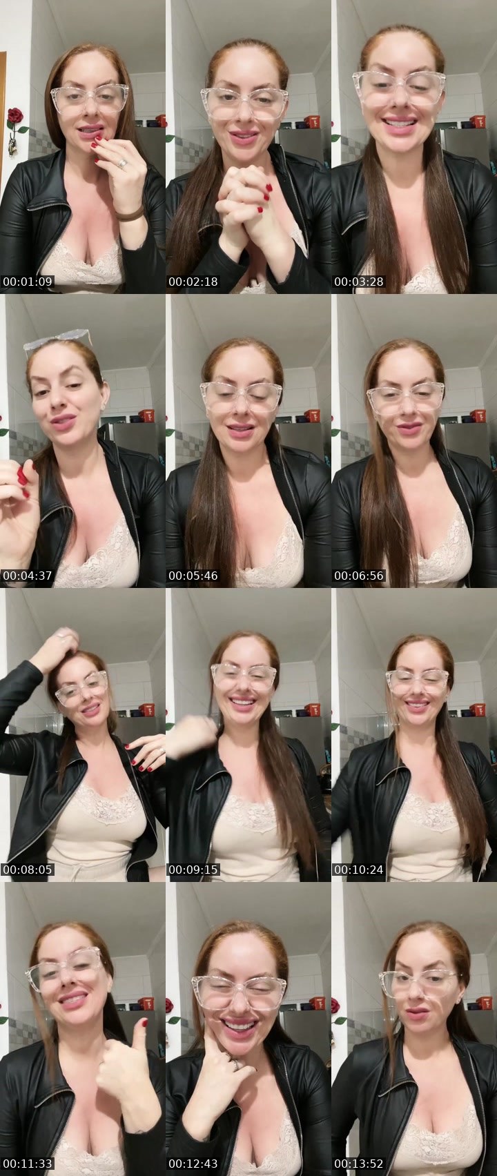 Contact-sheet preview of Lady Rock 🤘🏻50k's Liveme recording