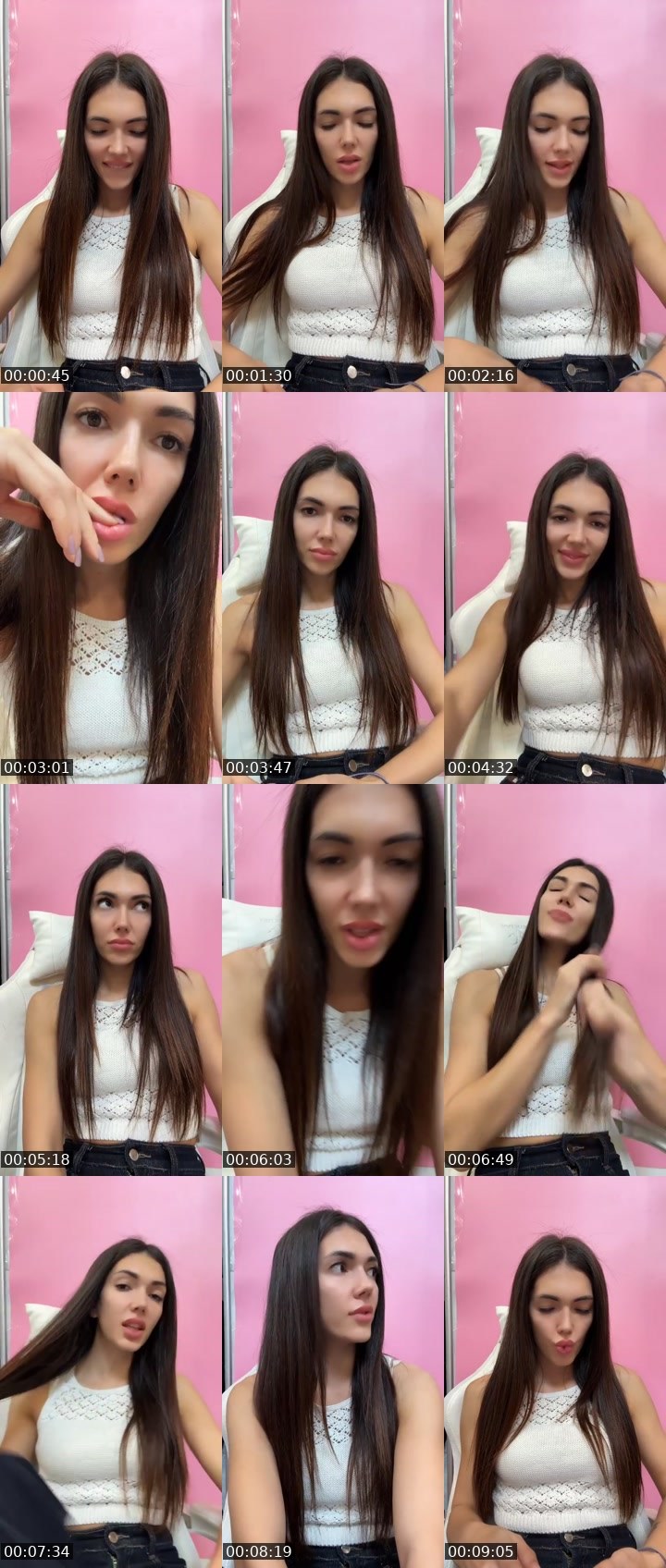 Contact-sheet preview of Incognito🍓's Liveme recording