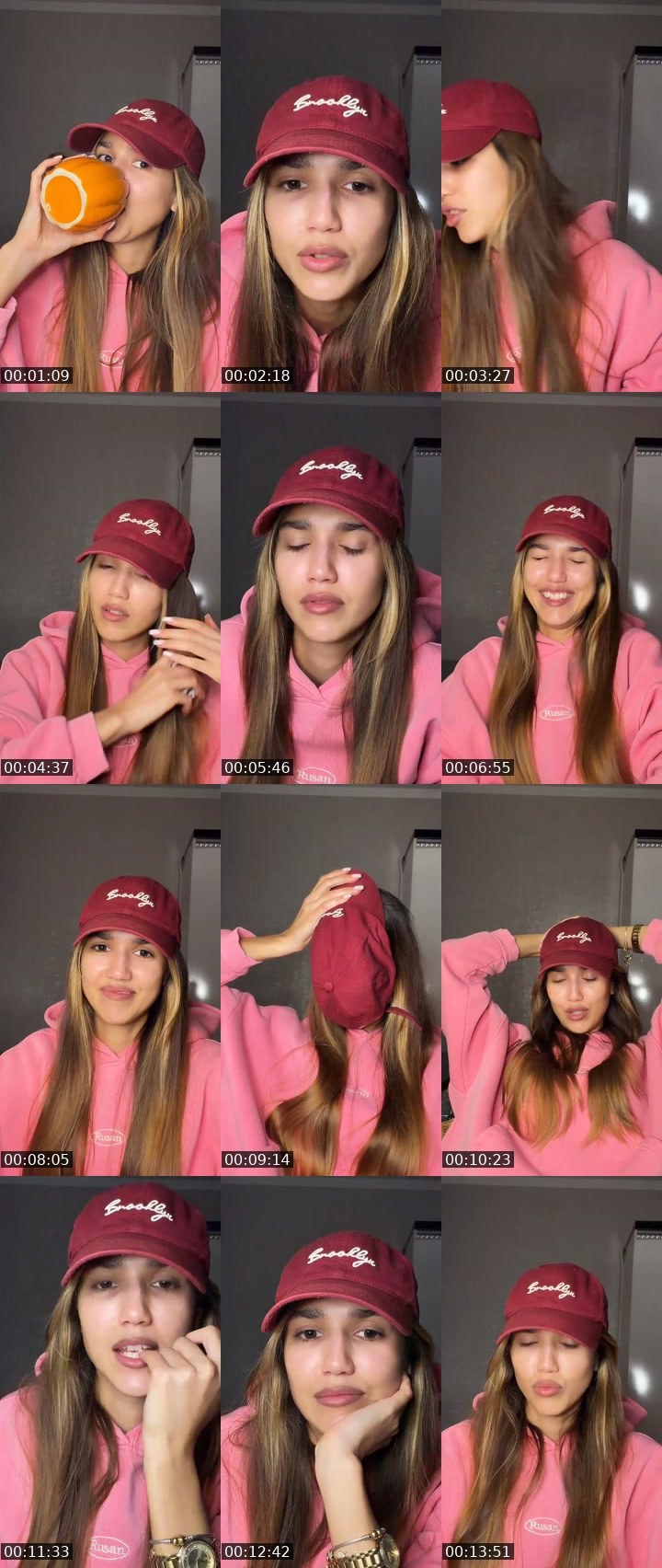 Contact-sheet preview of 👑TATI👑's Liveme recording