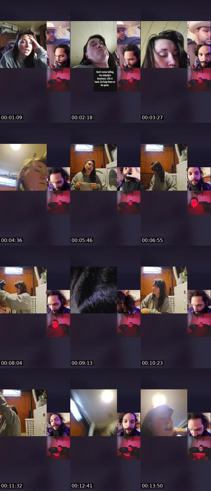 Contact-sheet preview of 🌙ʍʊɢɢʟɛ♍️'s Liveme recording