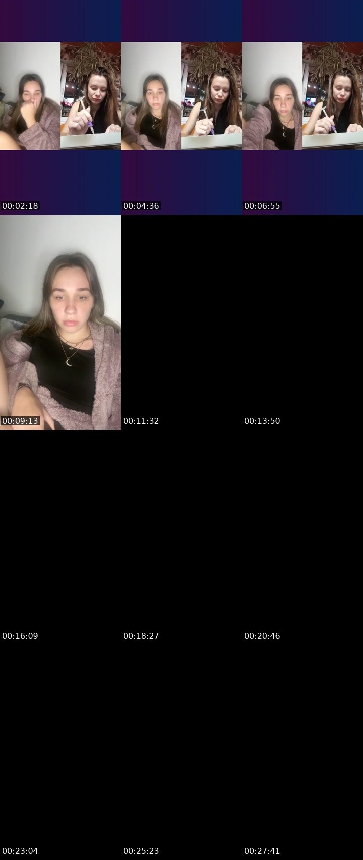 Contact-sheet preview of LumiLoo🇺🇦's Liveme recording