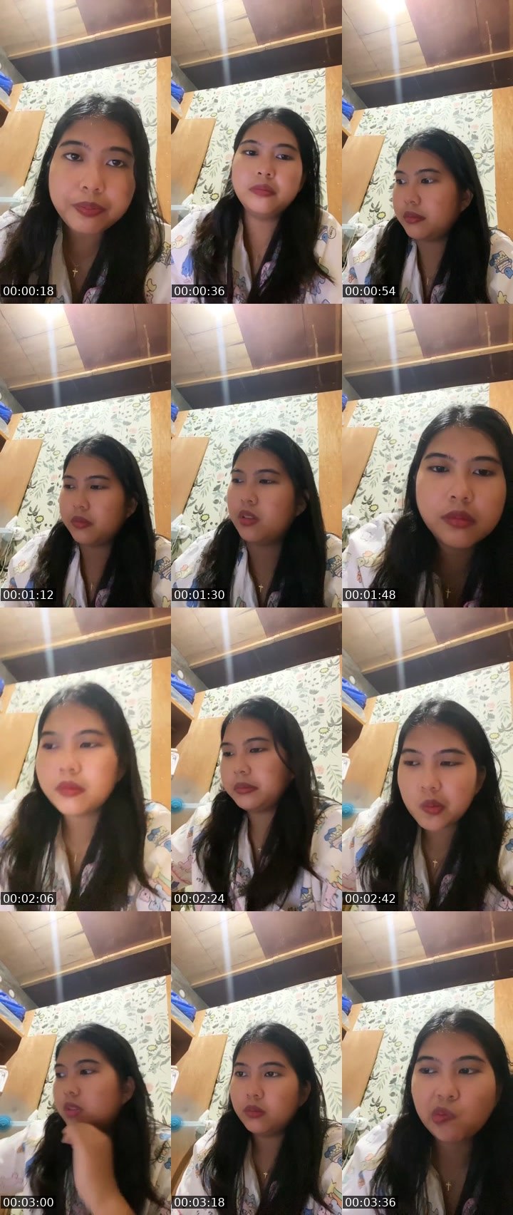 Contact-sheet preview of 🅱️33RYⓂ️A❌'s Liveme recording