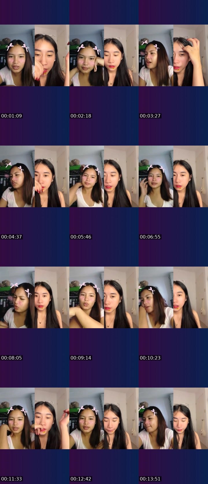 Contact-sheet preview of ᵀᴿˢ&P⭕️Nic’s's Liveme recording