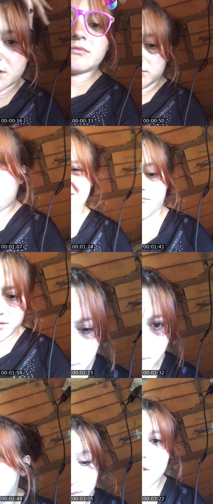 Contact-sheet preview of Dahiiiii's Liveme recording