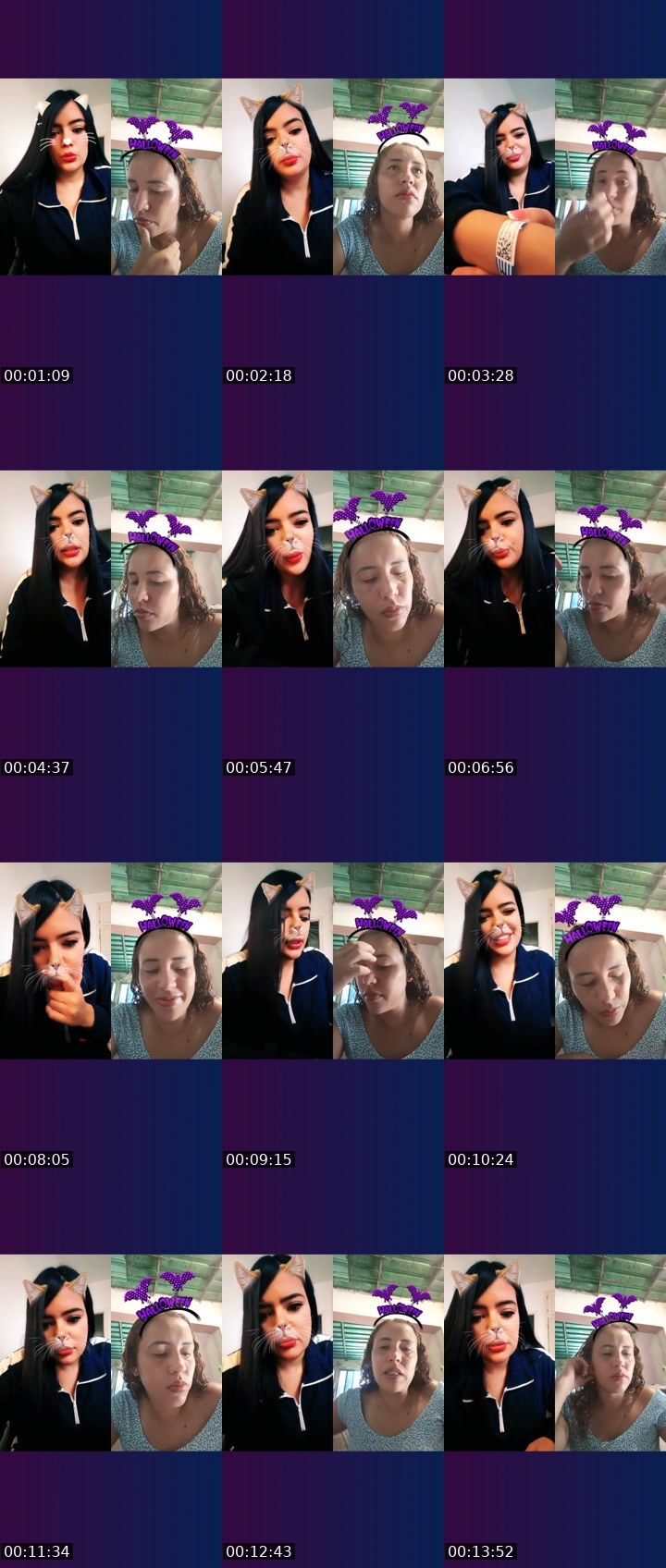 Contact-sheet preview of 👑⃤Yคritah🌸's Liveme recording