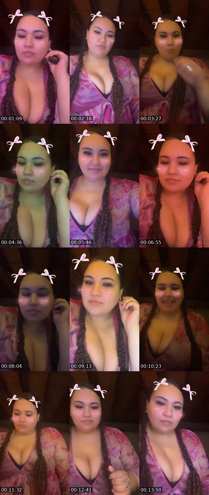 Contact-sheet preview of ÄmËAxoxo's Liveme recording