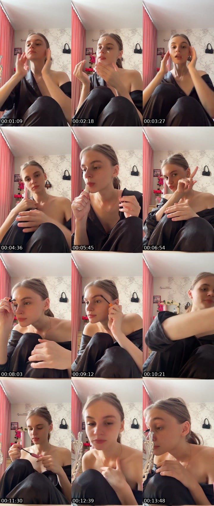 Contact-sheet preview of 🦢Marshmallow🦢's Liveme recording