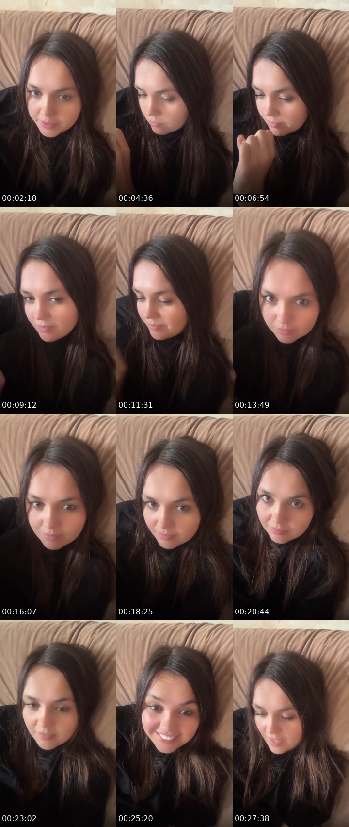 Contact-sheet preview of Nastya KH 😇's Liveme recording