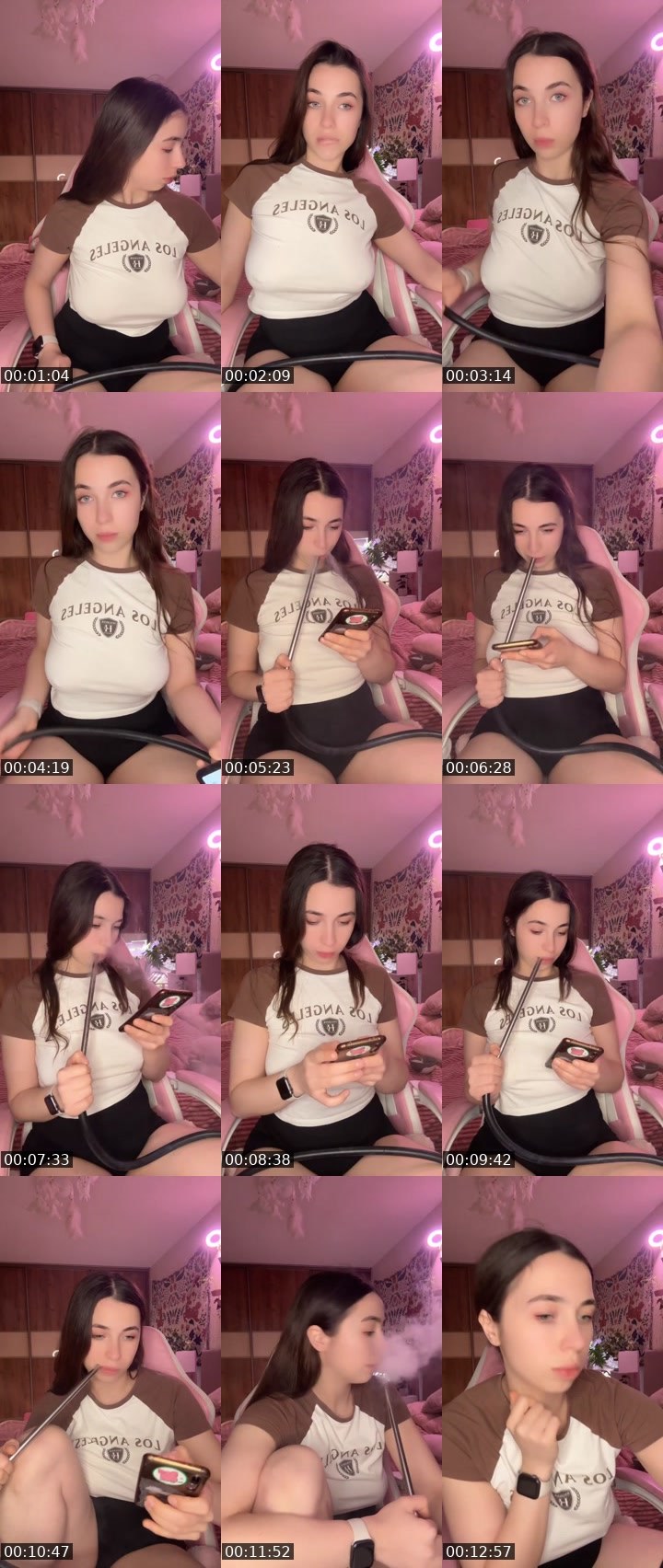 Contact-sheet preview of 👑SillyGoose 🪿's Liveme recording