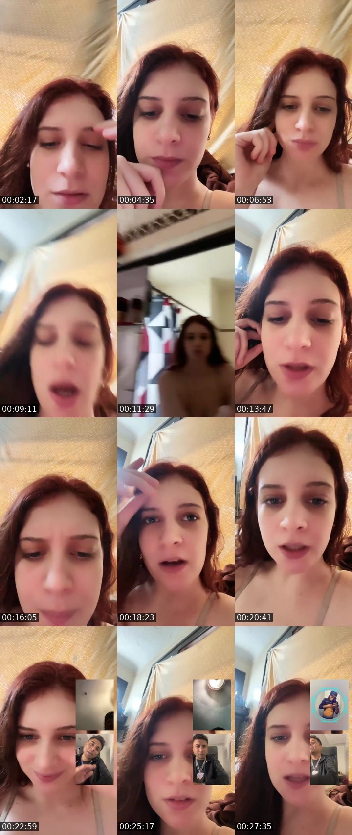 Contact-sheet preview of Kittykitten🌺😽😼's Liveme recording