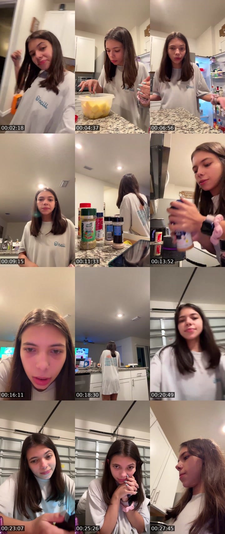 Contact-sheet preview of Sunshine-229067056's Liveme recording