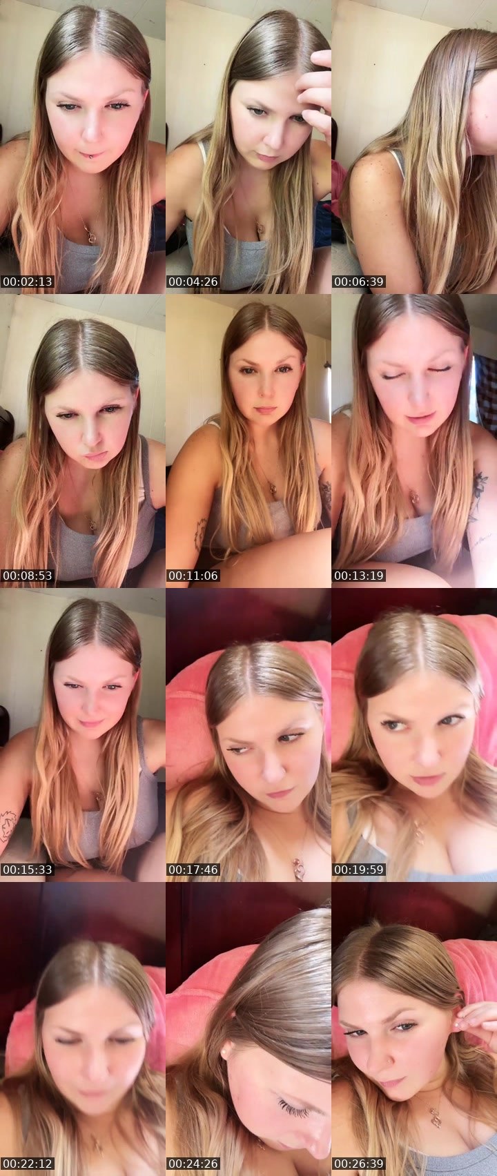 Contact-sheet preview of 🍯LyssPlease💛's Liveme recording