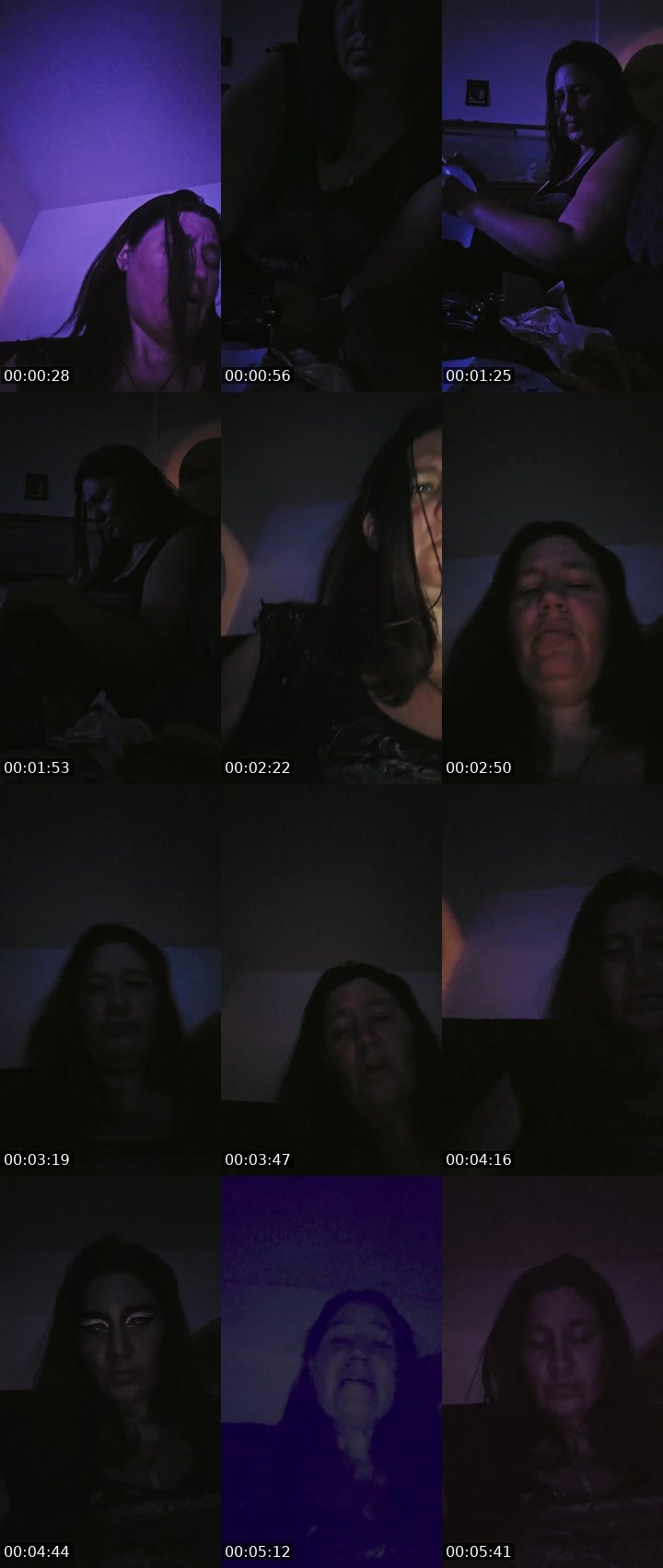 Contact-sheet preview of pink turner's Liveme recording