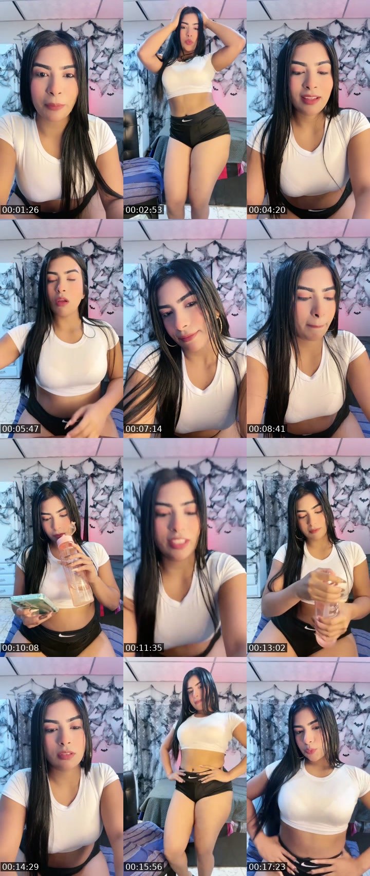 Contact-sheet preview of ☁️Ms. April💯's Liveme recording
