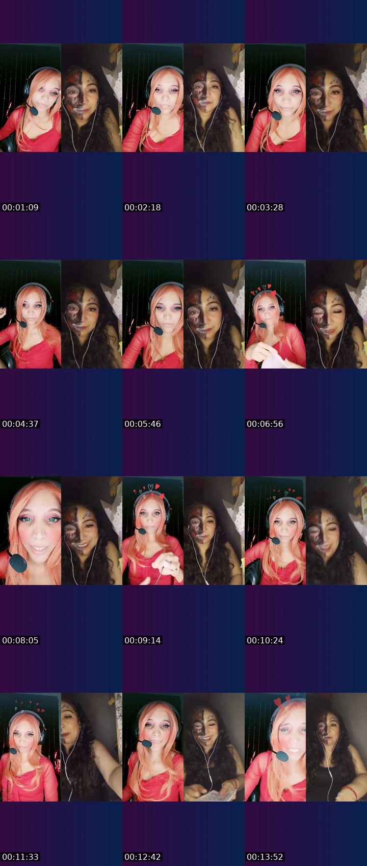 Contact-sheet preview of ⚖️Temis👑⚔️'s Liveme recording