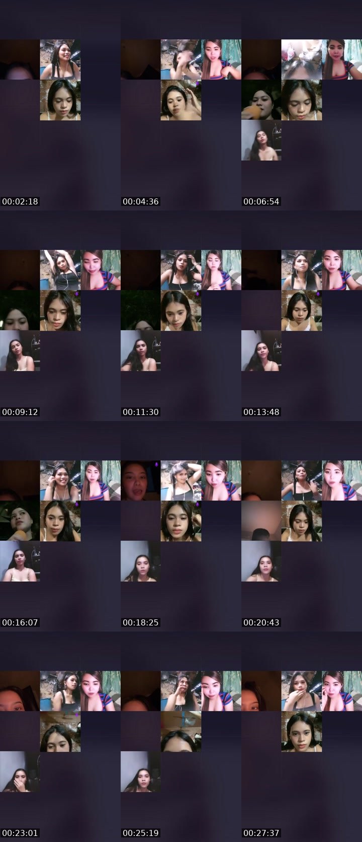 Contact-sheet preview of 👸Nicx🧙's Liveme recording