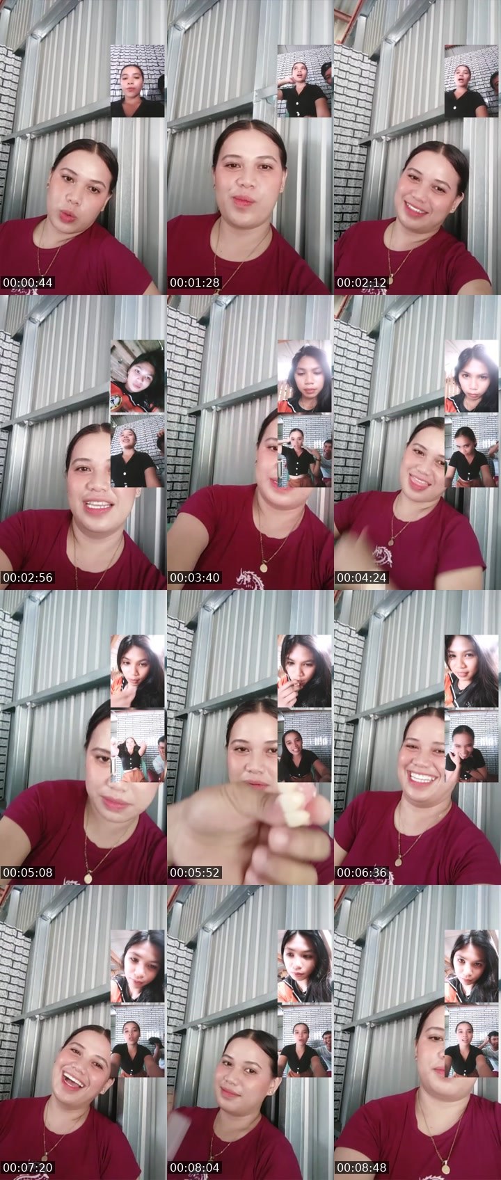 Contact-sheet preview of 😈👸Dianna🦄's Liveme recording