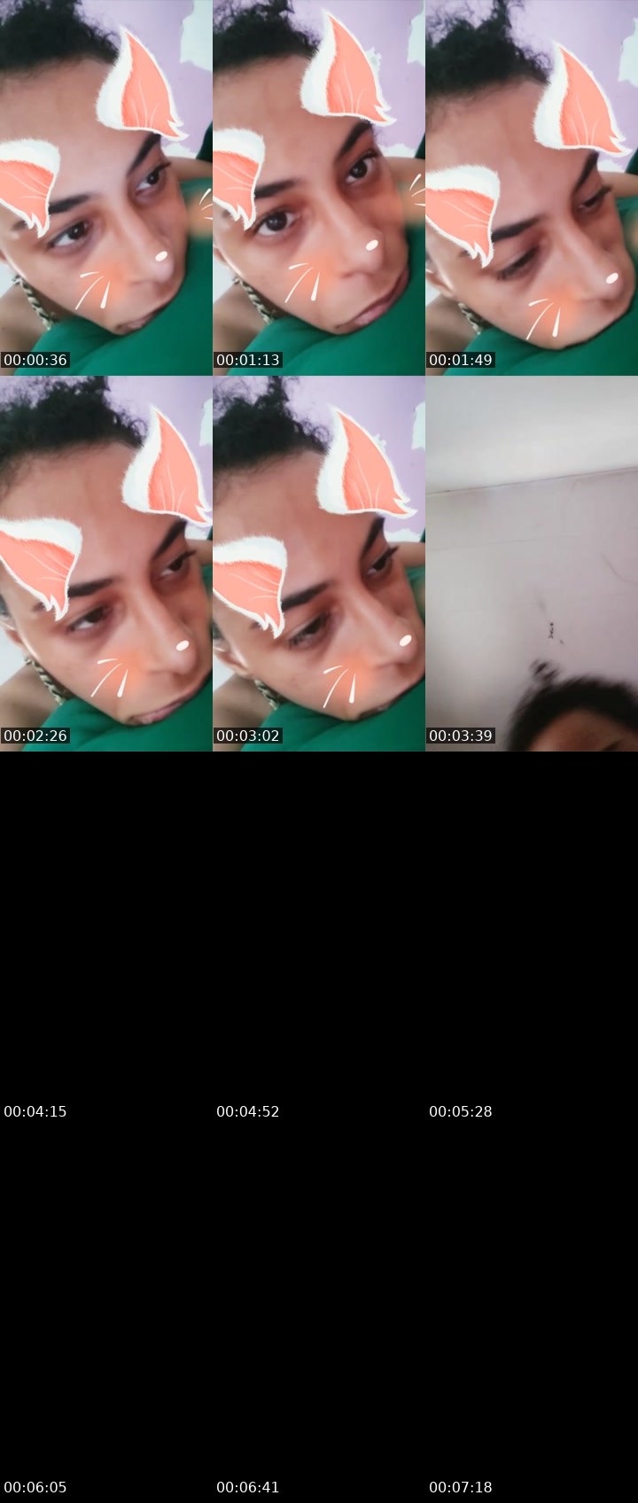 Contact-sheet preview of ⱽⁱⱽⁱ☕✨'s Liveme recording