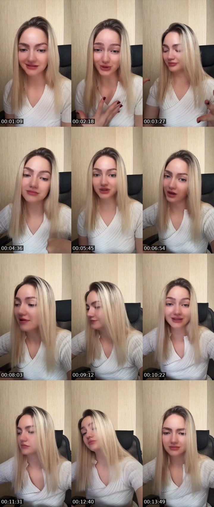 Contact-sheet preview of 🩷Maria Help 43k🩷's Liveme recording