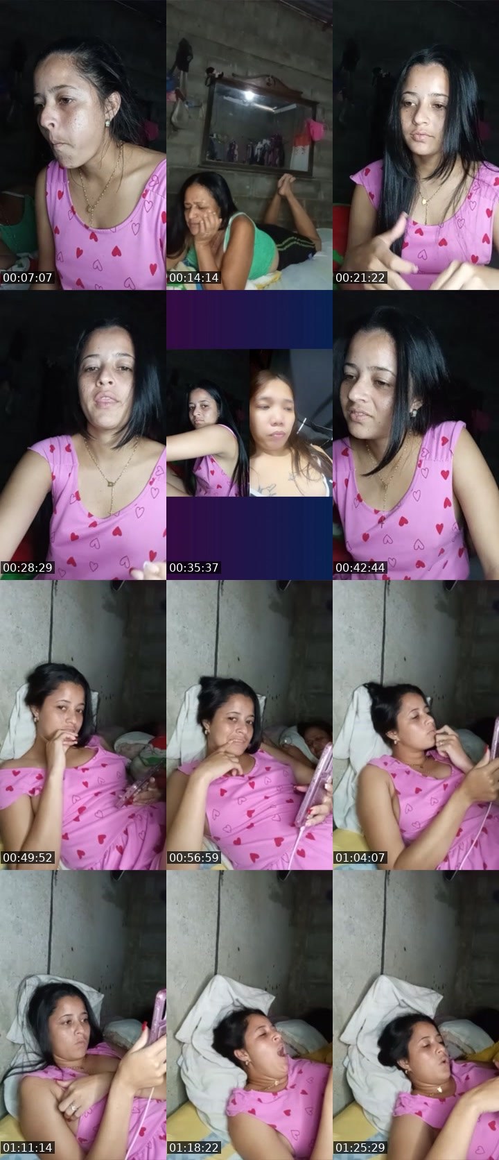 Contact-sheet preview of Karolina☁️'s Liveme recording