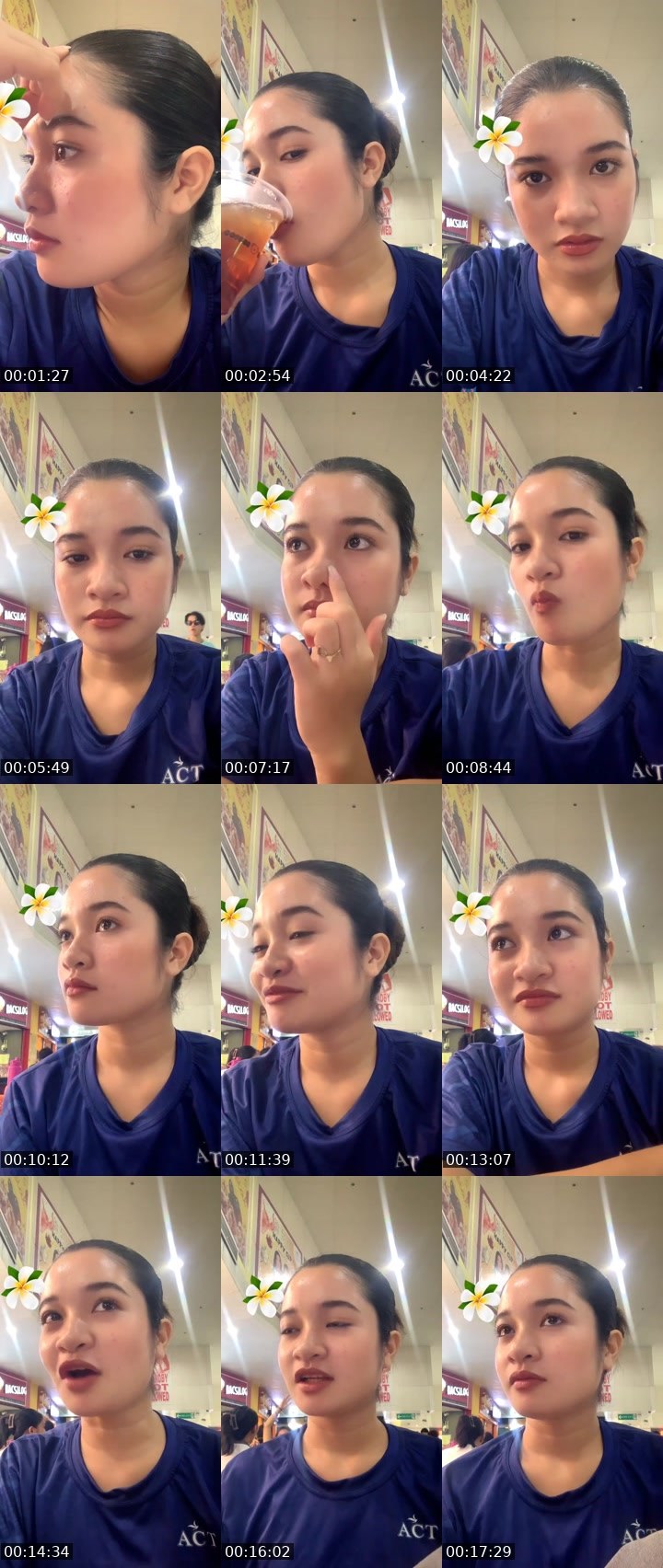 Contact-sheet preview of 👸Rhae mae 🦊's Liveme recording