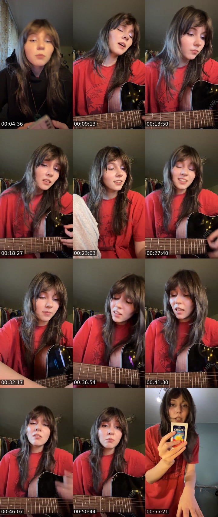 Contact-sheet preview of 👑daria!🦷's Liveme recording