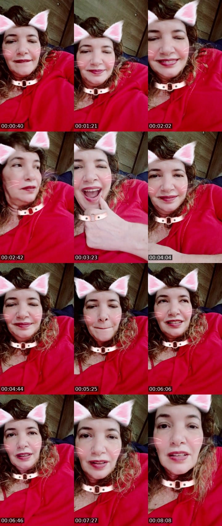 Contact-sheet preview of Bel Vida💎's Liveme recording