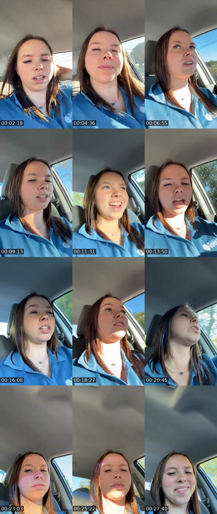 Contact-sheet preview of Blueeyed2003's Liveme recording