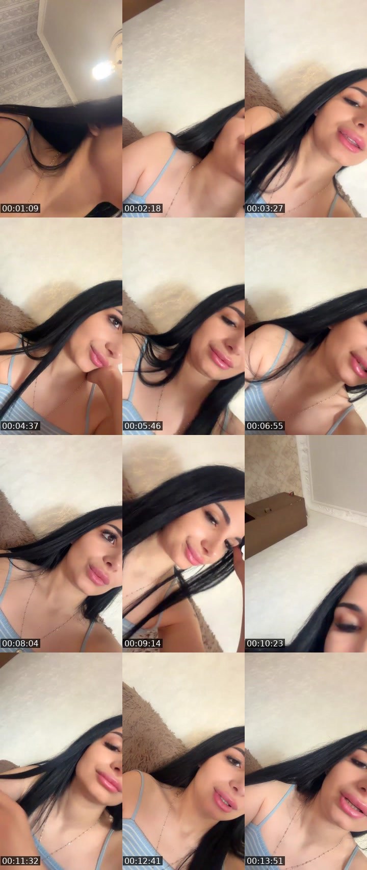 Contact-sheet preview of Miliii💕💕's Liveme recording