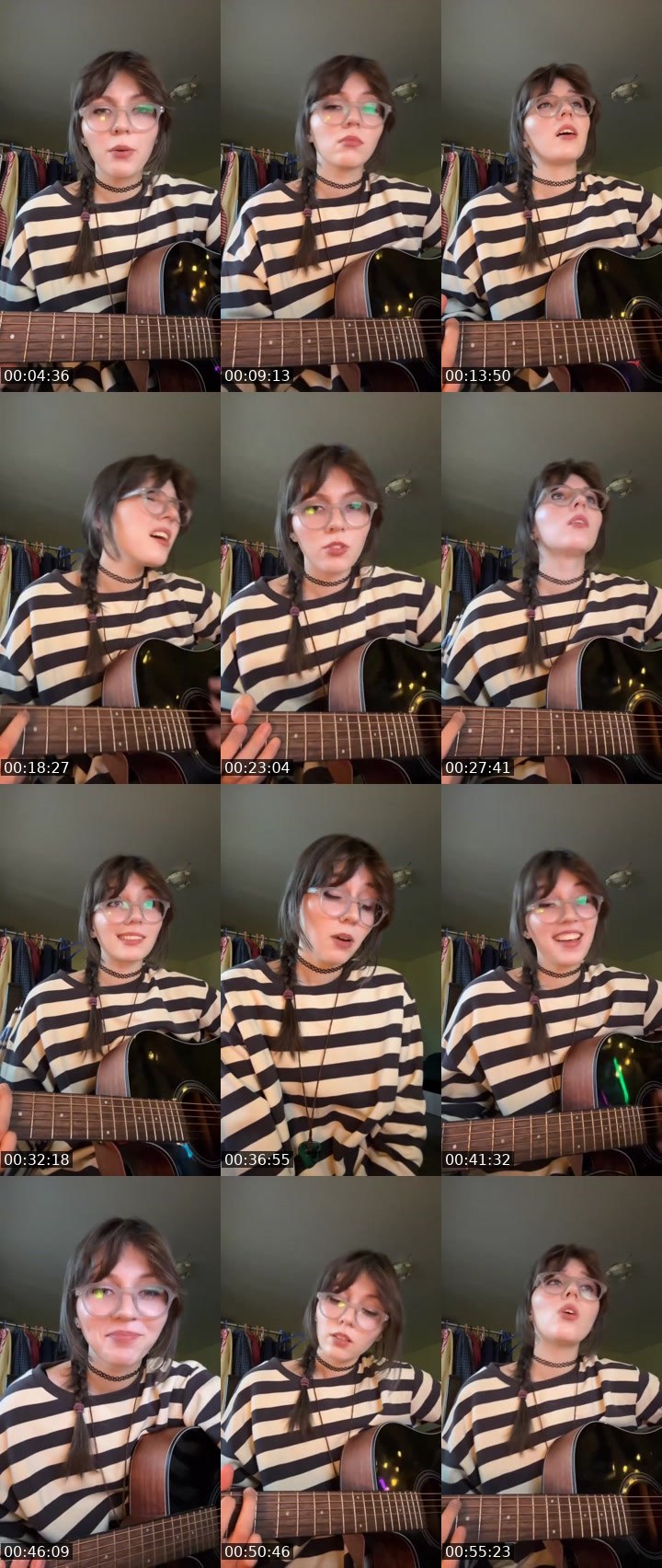 Contact-sheet preview of 👑daria!🦷's Liveme recording