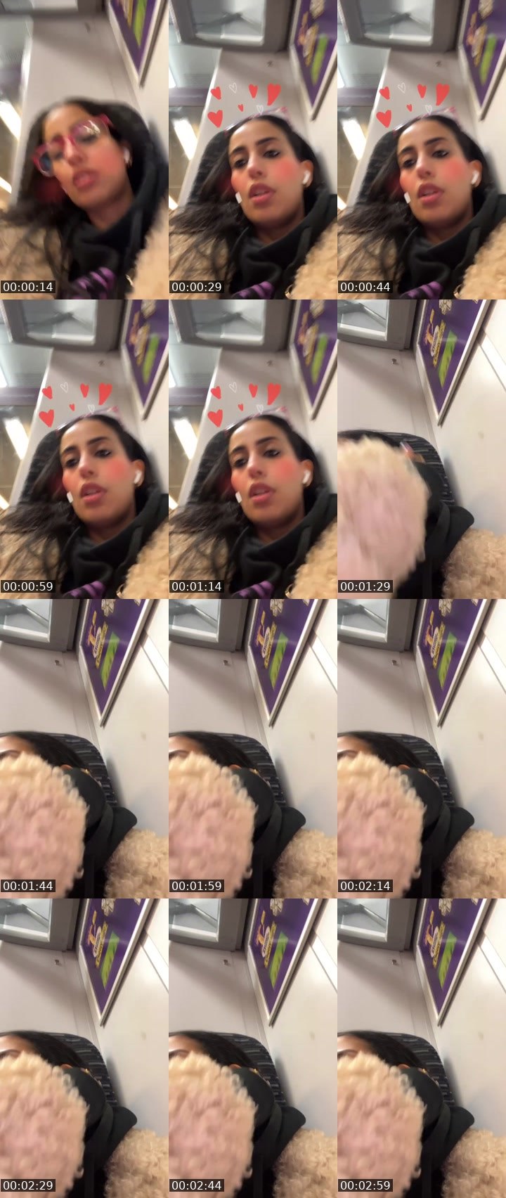 Contact-sheet preview of 𝐌𝐘𝐒𝐓𝐄𝐑𝐘 🐝's Liveme recording