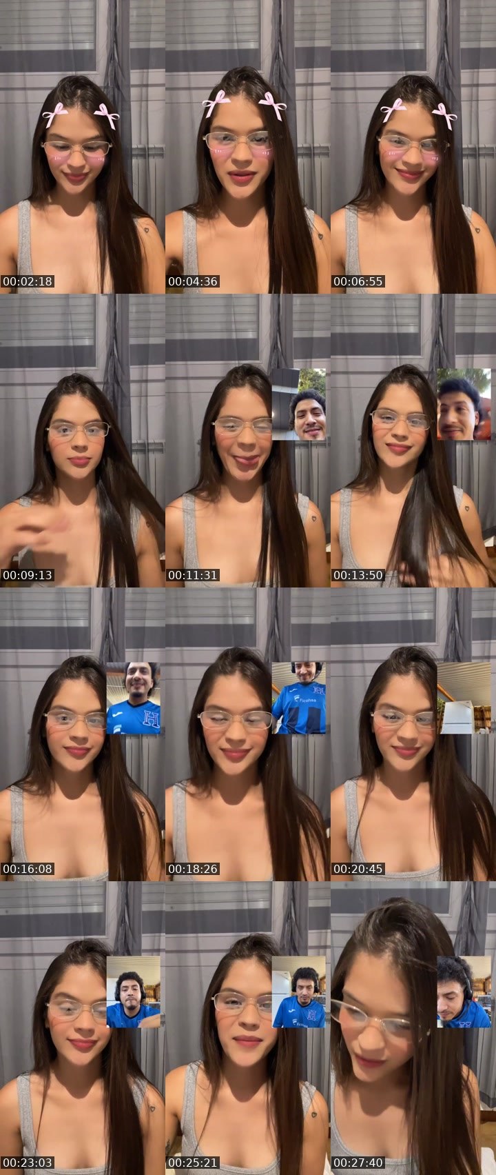 Contact-sheet preview of 𝓜𝓪𝔂𝓲𝓽𝓪ᥫ᭡.'s Liveme recording